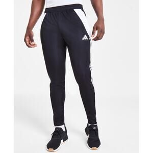 NWT adidas Men's Tiro 24 Soccer Tracksuit Pants, Black/White-SZ  L